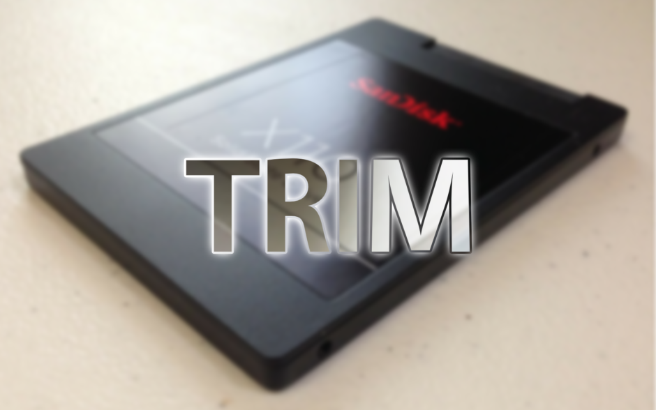 SSDのTRIM機能